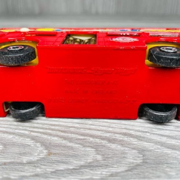 Vintage 1972 Matchbox super long k-15 Superfast The Londoner Carnaby Street Bus - Picture 7 of 7